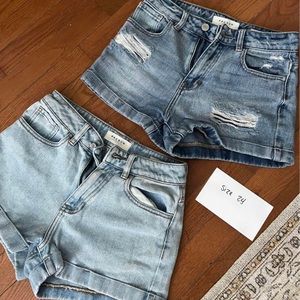 2 pairs pac sun shorts
